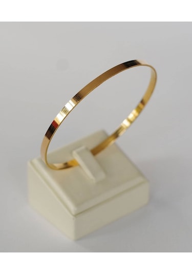 Risegold 10 Gram 22 Ayar Özel Geniş Kibrit Çöpü Bilezik Işçiliksiz