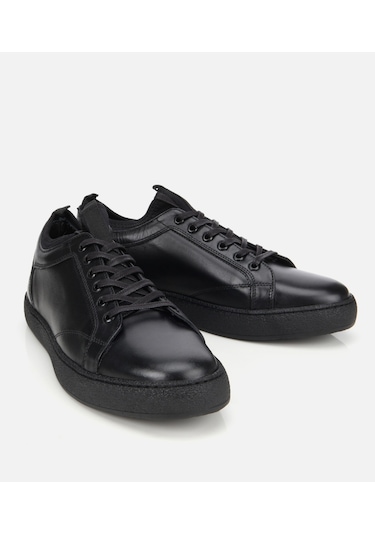 Hotiç Erkek Deri Siyah Yumuşak Dokulu Günlük Ayakkabı 02ayh311860a100 Siyah