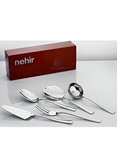 Nehir Sahra Servis Takımı - 5 Prç.Sofra Servis Seti