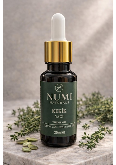 Kekik Yağı 20 Ml %100 Saf Thyme Oil Uçucu Yağ Aromaterapi Ve Cilt Bakımı