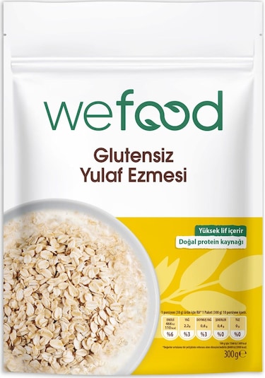 Wefood Glütensiz Yulaf Ezmesi 300 G