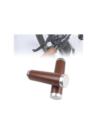 Suntek 2 Parça Bisiklet Kolu Sapları Kaymaz Şok Yedek B Çok Renkli