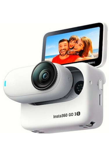 Insta360 Go 3s Aksiyon Kamera 128gb, Beyaz