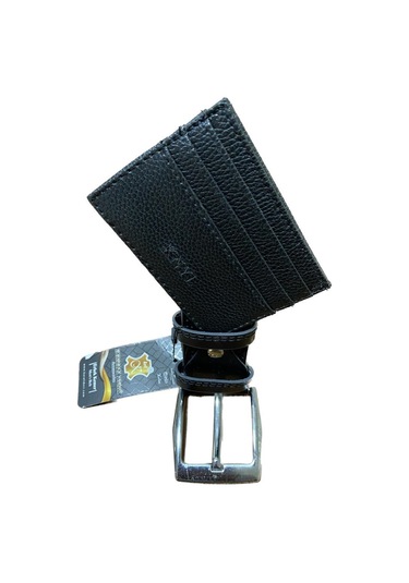 Karalı Erkek Kemer Kot Ve Kanvasa Uygun Kahve Rengi 4218-1-135 Cm 001