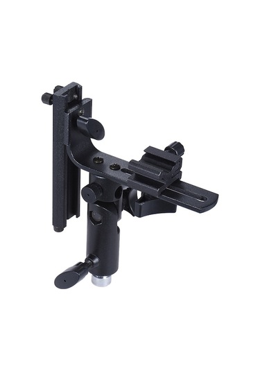 Bowens Uyumlu L Tipi Flaş Braketi - Işık Açısı Ve Şiddeti Ayarlanabilir Soğuk Ayakkabılı Profesyonel Fotoğraf Ekipmanı