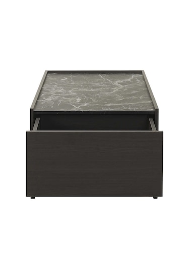 Pool Çekmeceli Dikdörtgen Orta Sehpa-godiva-mermer Desenli 103x42x60 Cm Gxyxd