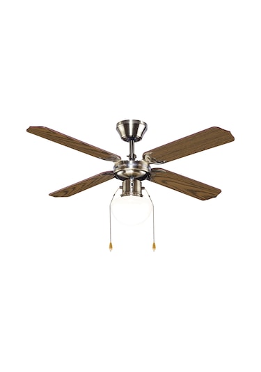 Good Home 1XE27 Ahşap Kanat Tavan Vantilatörü 107 CM