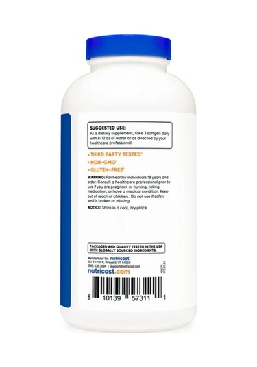 Nutricost Cla - Conjugated Linoleic Acid 2,400 Mg 240 Softgels