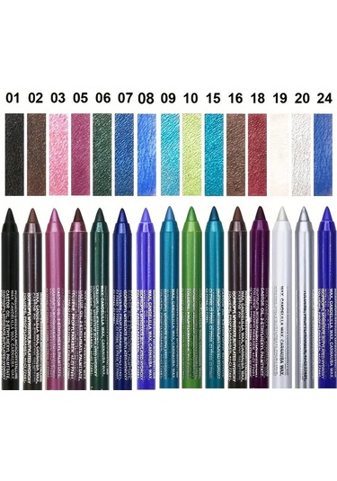Bulaşmaya Dayanıklı Parlaklık Suya Dayanıklı Eyeliner Kalemi - Uzun Ömürlü, 16 Dark Topaz
