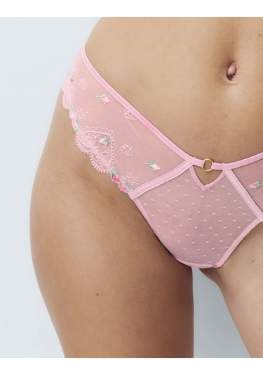 Marks & Spencer İşlemeli Miami Külot Pembe