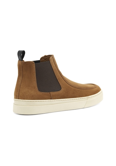 Bot Erkek 29a6 Frau Waxy Ankle Boot Corteccia Cognac