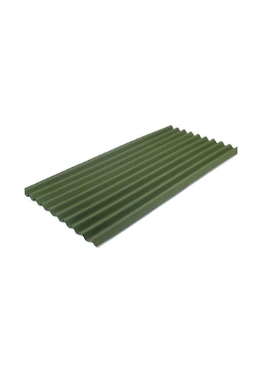3 Adet Onduline Levha, Yeşil, 95x200 Cm, 3 Mm, Ondulin 1 Adet 1.6 M2