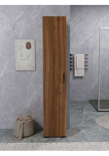 Irmak Mobilya Tek Kapaklı 5 Raflı Renkli Çok Amaçlı Banyo Mutfak
