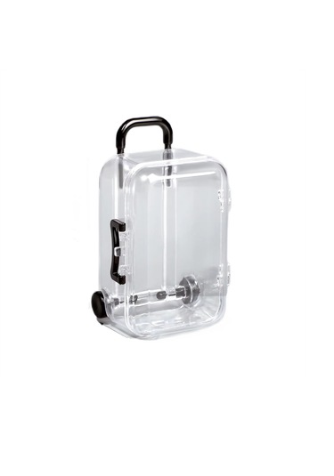 Schulzz Gerçekçi Bavul Şeklinde Mini 8x5x4 Cm Takı Saklama Kutusu