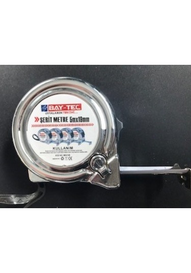 Bay-tec Mk4146 5mt 19 MM Krom Şerit Metre