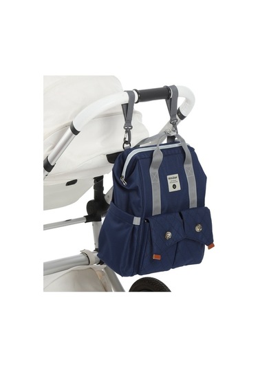 Novahub Moveevo Su Geçirmez Bebek Bezi Sırt Çantası, Çok Amaçlı Seyahat Çantası Mavi