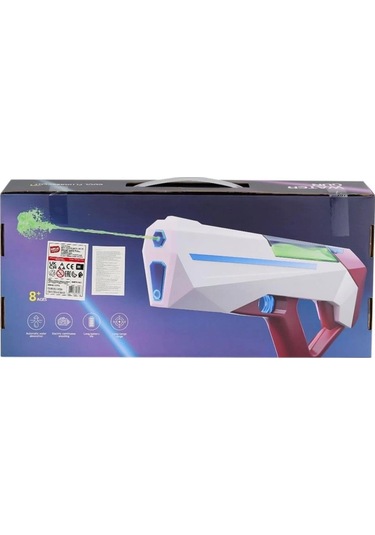 Su Tabancası Şarjlı Florasanlı Otomatik Cyber Gun Karışık