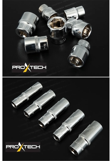 PROXTECH Profesyonel 112 Parça Çok Fonksiyonlu 1/2 Ve