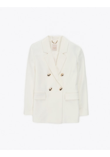 Pierre Cardin Kadın Ekru Ceket 50320338-vr019