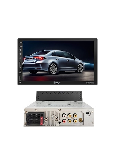 Double Teyp 7 4x50w Mirrorlink Bt/usb/mp5/aux/fm Kameralı Tofas Uyumlu Seri Ayarlanabilir Twogo Go-şahın