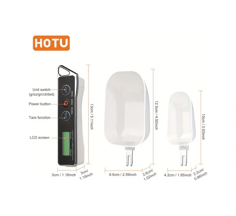 Willowhaven Kırmızı Hotu Dijital Mutfak Terazisi Hassas Ölçüm Tare Fonksiyonu Lcd Ekran 500g Kırmızı