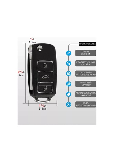 Comfıamo Küçük Eşyalar Ve Değerli Eşyalar İçin Gizli Depolama Alanı 272427923 Siyah