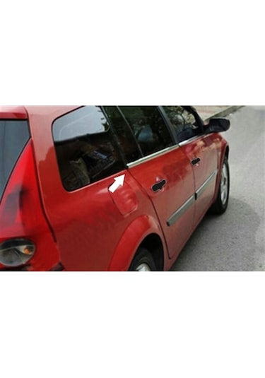 Db Chrome Renault Megane 2 Sw Cam Çıtası Nikelajı 2004-2010 4  Par