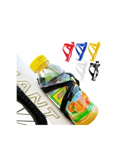 Kırmızı Bisiklet Bisiklet Dağ Yol Bisikleti Su Şişesi Tutucu Kafesleri Raf Montajı Kırmızı