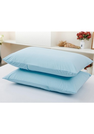 Homyl Nefes Alabilir Akar Önleyici Yastık Koruyucu Kılıf Mavi