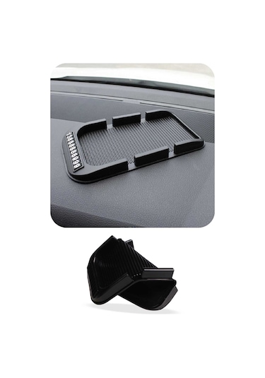 Araç İçi Kaydırmaz Ped 3d Numaratör Telefon Tutuculu Fr313