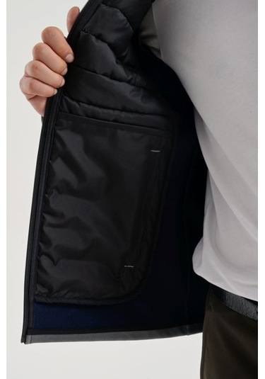 Exuma 2311137 Erkek Antrasit Şişme Mont 001