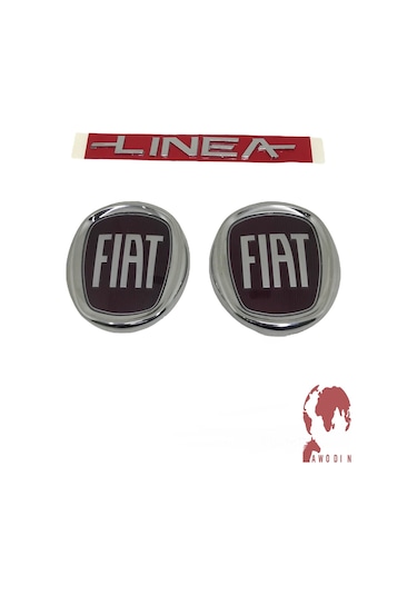 Fiat Linea Panjur Arma Logo Linea Bagaj Arma Logo Linea Yazı Krom