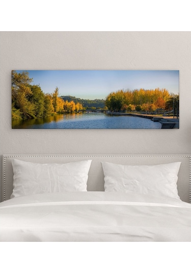 Bk Gift Yatak Odası Konseptli Panorama Kanvas Tablo 100X35Cm-3