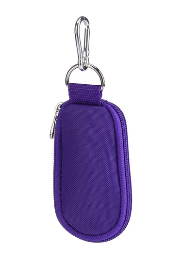 Hangfox 10 Bölmeli Anahtar Zincirli Uçucu Yağ Depolama Çantası - 2/3ml Flaşlıklar İçin, Oxford Kumaş, Reçine Rengi, Logo Yok