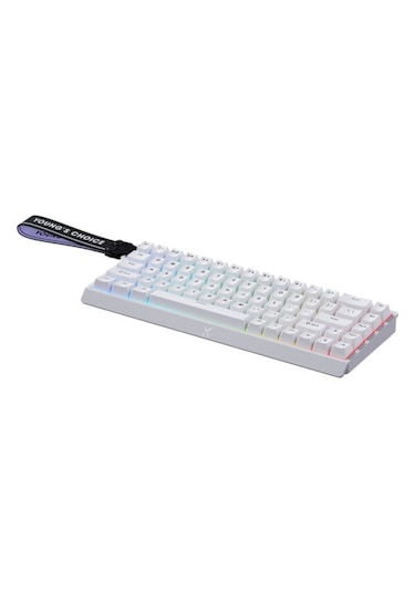 Mchose Ace68 E-sport White %65 Hall Effect Ice Blue Manyetik Swit