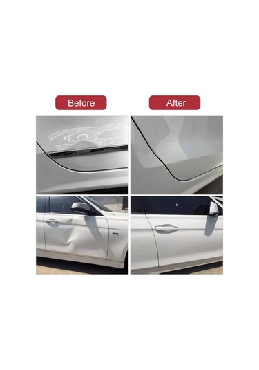 Pazly Otomobil Çukurları Çıkarma Aleti - Paslanmaz Çelik, 18 Adet Tamir Tabanı, Pratik