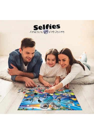 Prime 3d - Hayvanat Bahçesi Selfie 500 Parça Yetişkin Puzzle 10063