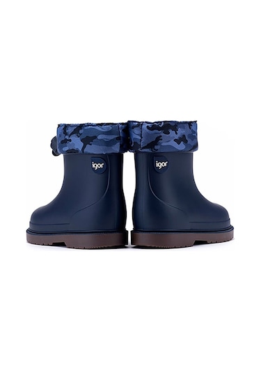 Igor Bimbi Camo Çocuk Marino Lacivert Yağmur Çizmesi W10212 003 Lacivert