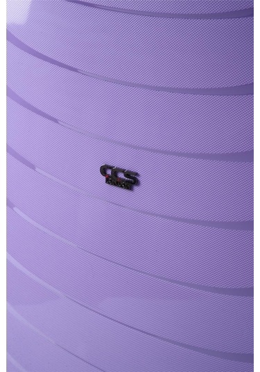 Ççs 5263 Polipropilen Battal Boy Valiz Mor