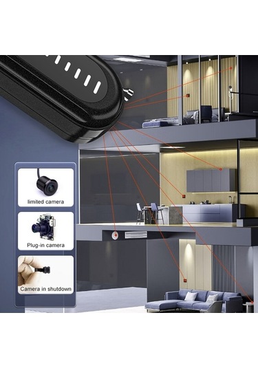 Ebitda Kablosuz Sinyal Dedektörü: Kamera, Gps, Dinleme Cihazları İçin Tam Frekans Tarama, Uzun Pil, Taşınabilir