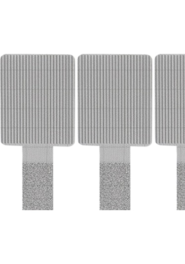 Homyl 10x Yeniden Kullanılabilir Kablo Bağları Veri Gri