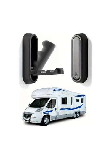 Xuweiwei 2 Adet Katlanır Alüminyum Giysi Askısı Karavan Banyo Ev İçin