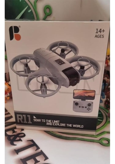 R11 Mini Drone Cift Bataryalı Elle Kontrollu Kulaklık Hediyeli
