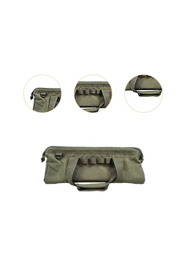 Homyl Çadır Kazıkları Saklama Çantası Taşınabilir Yeşil Yeşil