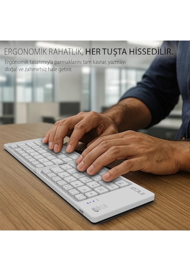 Ibk-580bt Katlanabilir Bluetooth Klavye Sessiz 67 Tuş Mini Taşınabilir Apple Uyumlu iOS /android/windows