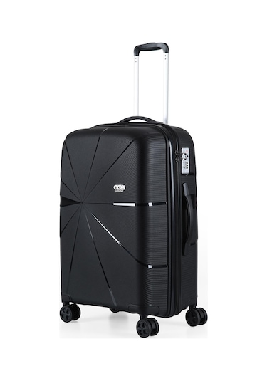 Ççs 5264 Büyük Orta 2 Li Valiz Seti Siyah