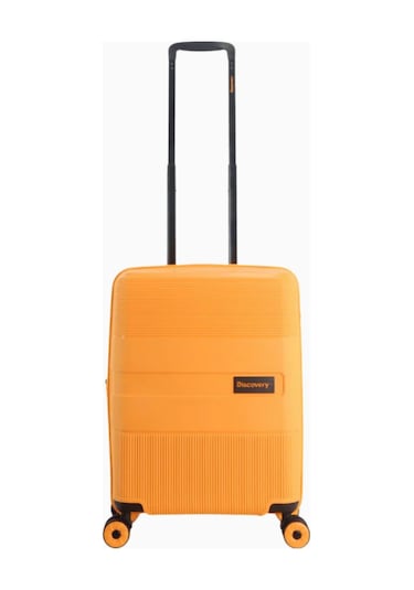 Discovery Trails Polipropilen Kabin Boy Valiz Bavul & Valiz Orange 5