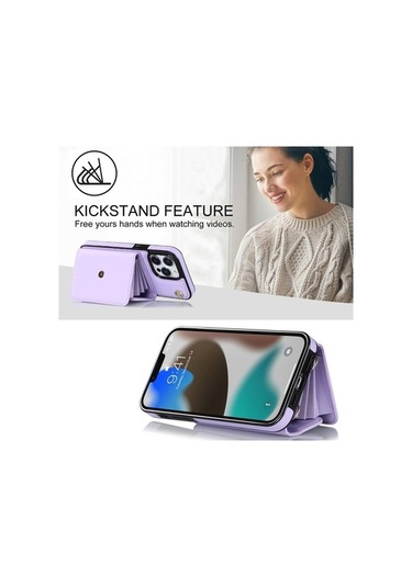 Bloomnest Cbtx İphone Uyumlu 13 Pro Rfıd Yuvası Korumalı Uzun Kordonlu Kasa Diğer