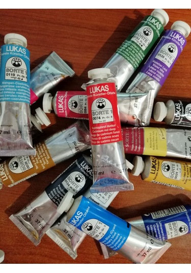 Lukas Sorte 37 ML Yağlı Boya Kadmium Kırmızı