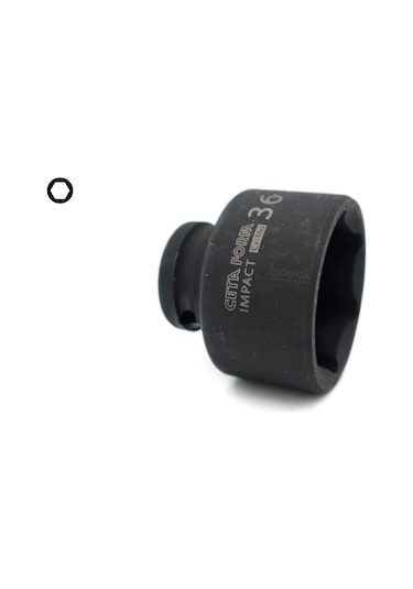 Ceta Form 36 mm 1/2” 6 Köşe Havalı Lokma Anahtar C62-H36